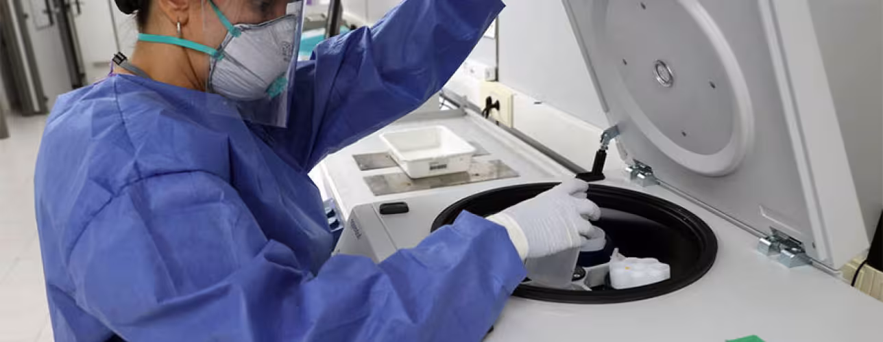 Susana Pedrosa, técnica especialista en biología molecular