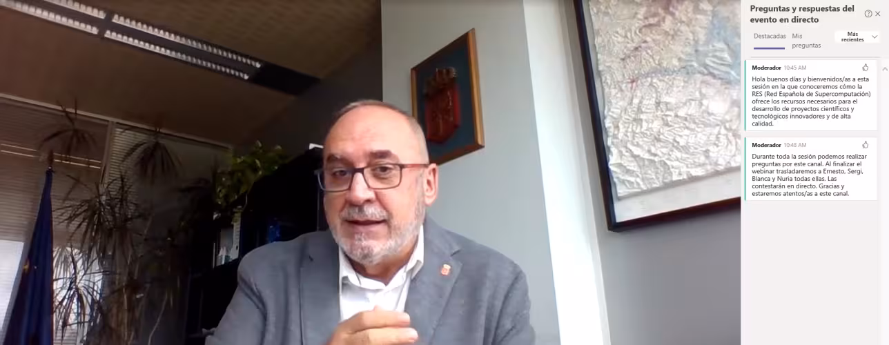 Cigudosa destaca la capacidad de supercomputación de Navarra, canalizada a través de la empresa pública NASERTIC