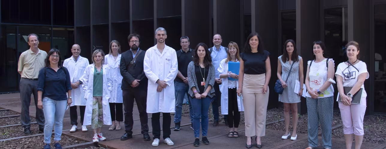 En la foto, nuestros compañeros Gorka Lasheras (Especialista en Gestión de Proyectos DICE) y Gonzalo R. Ordoñez (Director MEDPER y Laboratorio) 