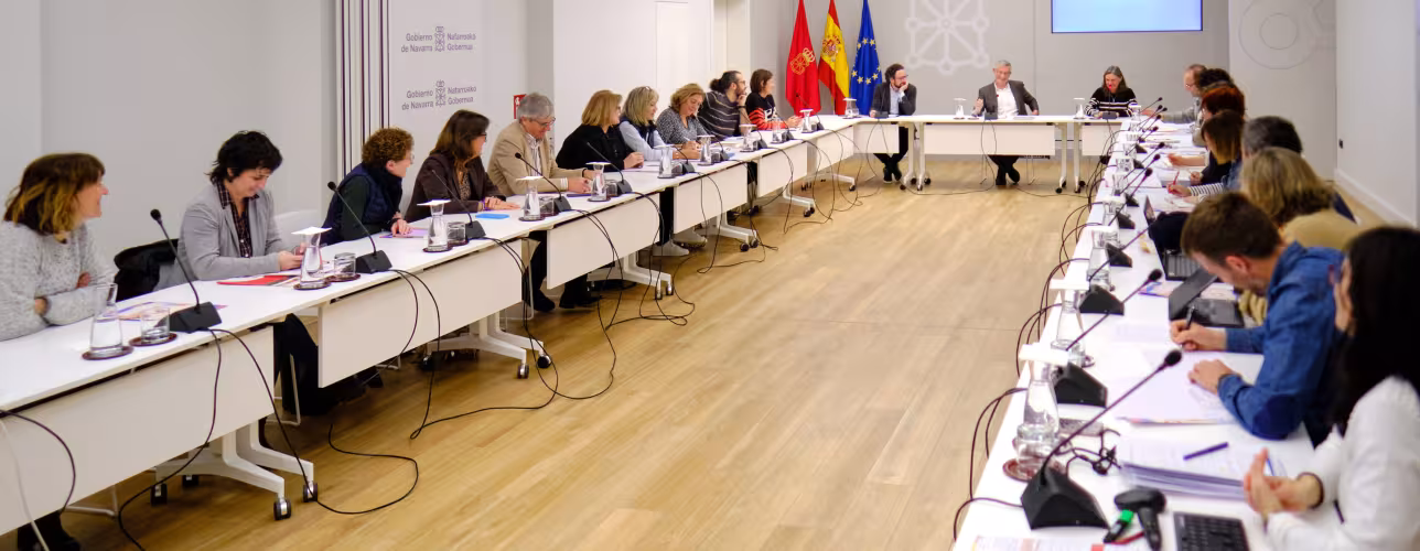 Reunión del Consejo Navarro de Voluntariado celebrada esta tarde