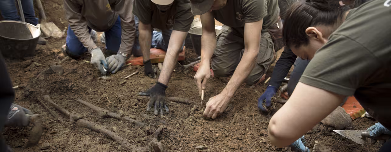 Exhumación en Navarra