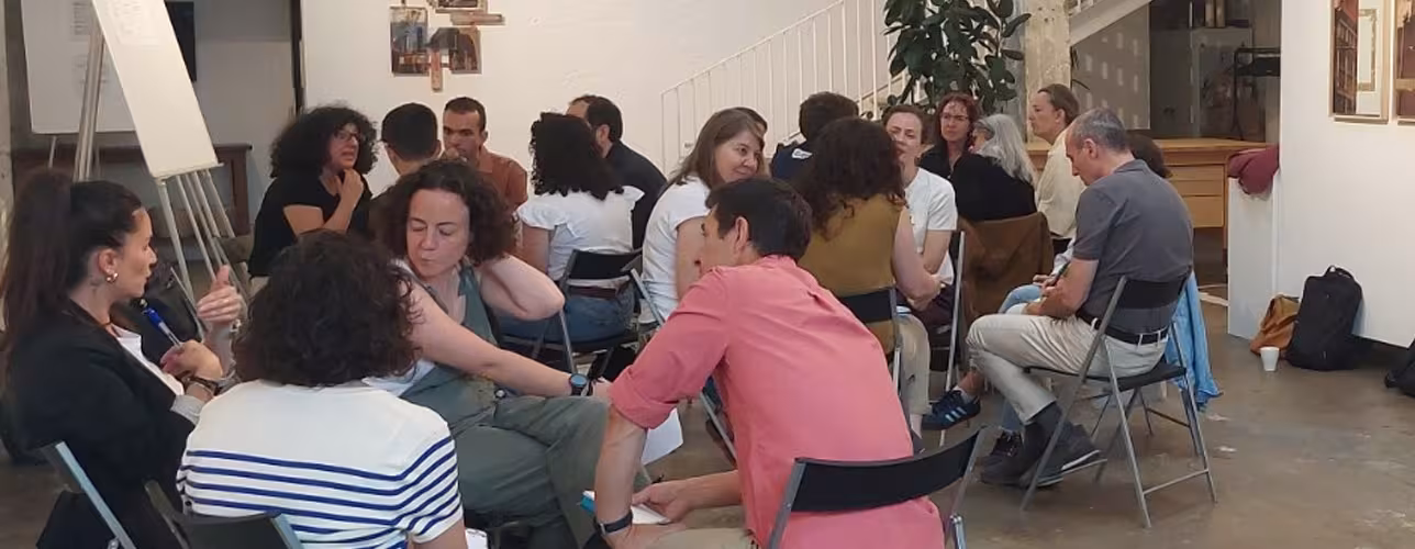 Una de las sesiones de reflexión de los laboratorios ciudadanos celebradas en los últimos meses